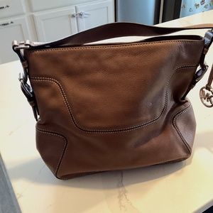Michael Kors brown leather purse